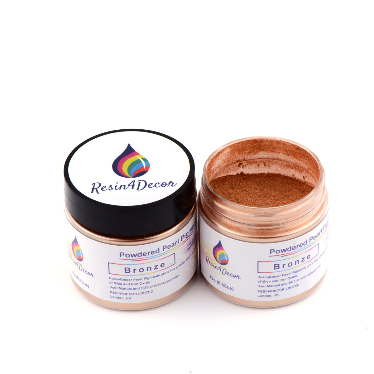 Resin4Decor Bronze mica pigment, 1 oz