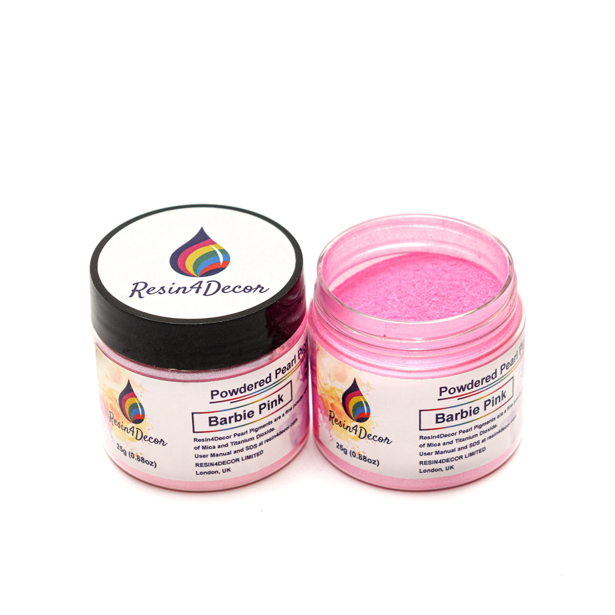 Resin4Decor Barbie Pink mica pigment, 1 oz
