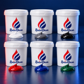 Resin4Decor epoxy pigment paste in plastic containers